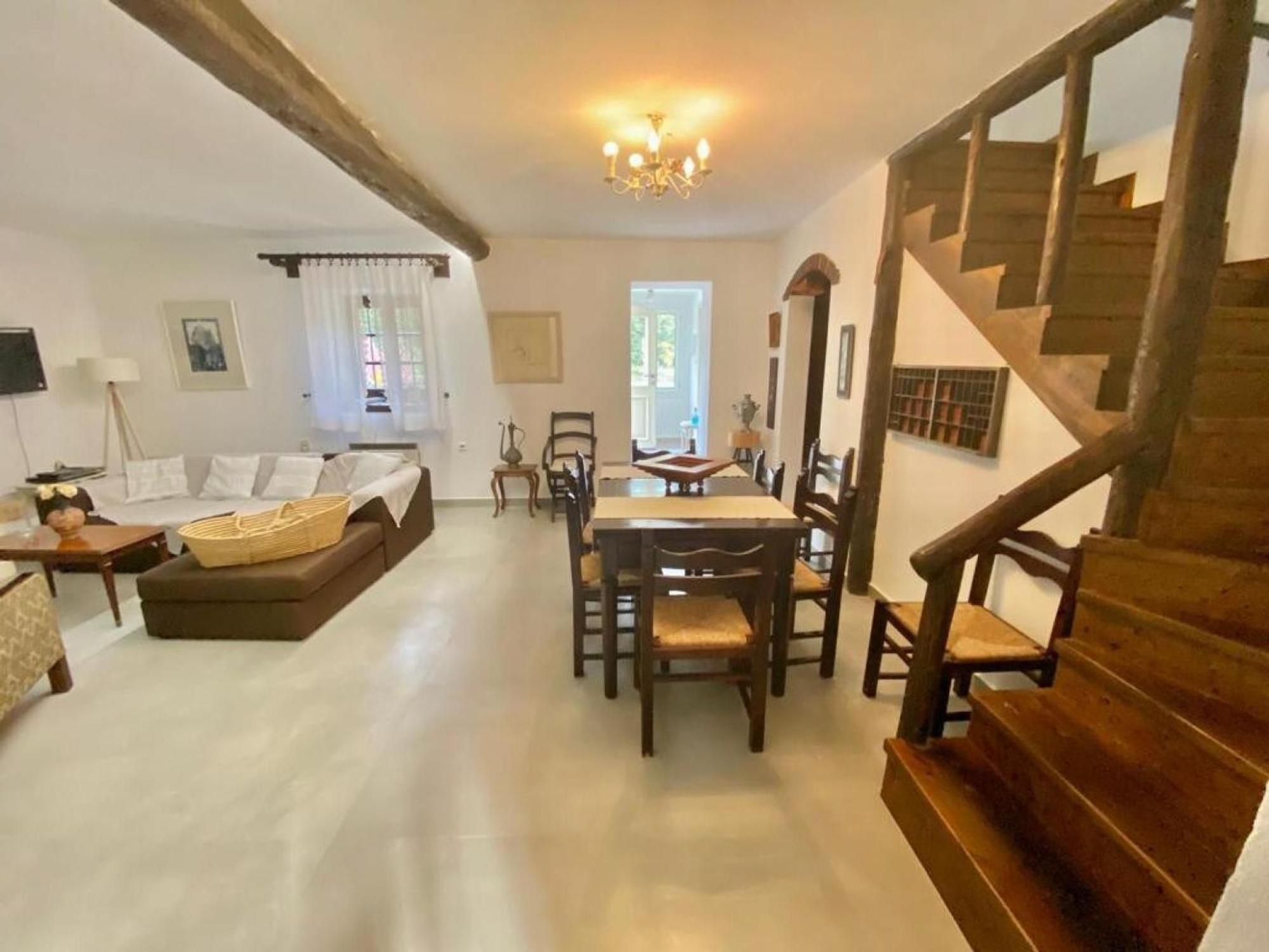 Вилла Secret Garden House - Private Garden With Pool Ахарави Экстерьер фото